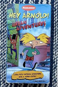 Hey Arnold! Urban Adventures (VHS 1997) Orange Slime Tape Nostalgic Nickelodeon
