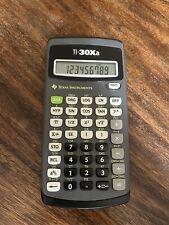 Texas Instruments TI-30Xa Scientific Calculator Battery Powered