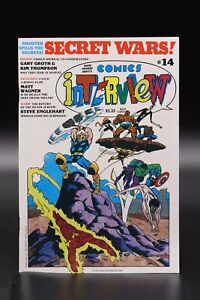Comics Interview (1983) #14 Zeck Cover Secret Wars Matt Wagner Englehart VF/NM