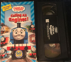 Thomas the Tank Engine & Friends Calling All Engines VHS 2005 Video Tape Train