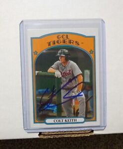 New ListingColt Keith Signed Rc 2021 Topps Heritage Minors Rookie Card Tigers IP Autograph