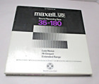 USED !! Maxell UD 35-180  Reel To Reel Tape  10.5