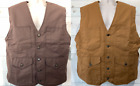 SCHAEFER OUTFITTER Vest Mens Blanket Lined Vintage Mesquite Vest NEW NWT  1428
