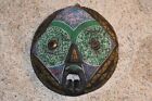New ListingGhana African Beaded Ceremonial Round Mask Pier One Imports