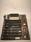 Rare 386 Motherboard SOYO SY-015G with AMD 40 Mhz CPU & FPU, 4 MB RAM + Bonus