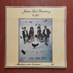 Juan Luis Guerra Y 4:40 ‎– Mientras Mas Lo Pienso Tu [1987] Vinyl LP Merengue