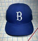 Vintage Brooklyn Dodgers Roman Pro Leather Sweatband Hat Cap MLB Size 7 1/4” NEW