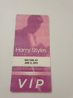 Harry Styles Live On Tour New York Night 1 VIP Pass