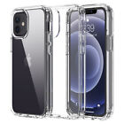 For iPhone 15 14 13 12 11 Pro Max Mini Soft Silicone Clear Cover Shockproof Case