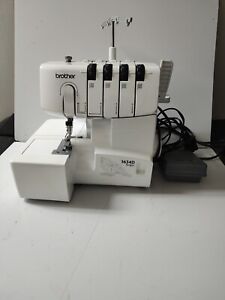 Brother 1634d Serger Sewing Machine With Pedal Working Condition. Tested Good