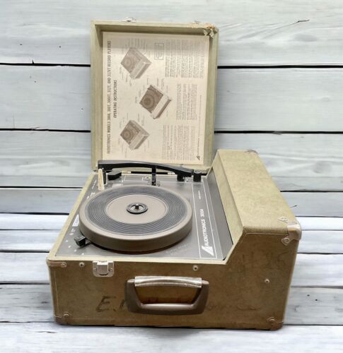 Vintage Audiotronics Vinyl Record Player Model 300A Tested