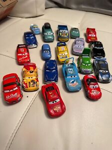 Disney Pixar Cars Diecast 1:55 Lightning McQueen and more lot of 19