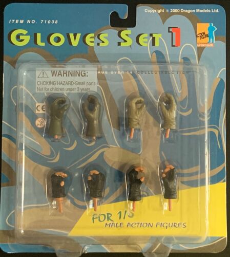 NEW & Unopened Dragon Models Glove Hands Set 1:6 Scale #71038