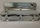 Ford 429 460 Chrome Steel Valve Covers - 3 1/2