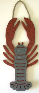 Lobster Sign Plaque 16x8
