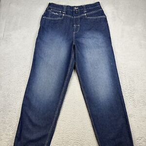Schott NYC Jeans Mens 36x34 Blue Baggy Wide Leg Skater Y2K 90s Actual 32x32*