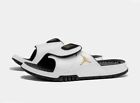 Nike Air Jordan Hydro XI 11 Retro Slide Sandals Black White Gold FN2452 170 sz 9