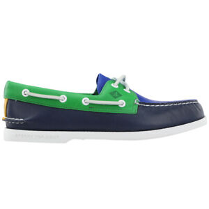 Sperry Authentic Original 2 Eye Boat  Mens Blue Casual Shoes STS22455