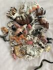 Mixed Lot Of Plastic  Animals Figures Toys  Zoo Jungle Pond Forest Farm
