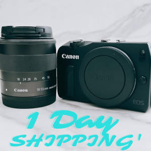[N.Mint] Canon EOS M Mirrorless Digital Camera + 18-55 F/3.5-5.6 Lens + Charger