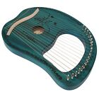 Lyre Harp 19‑String 19‑Tone Tunable Mahogany Small Portable Musical Instrume BOO