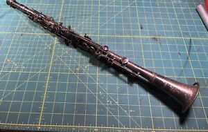 New ListingCollegiate Holton Vintage Clarinet Silver Plate For Parts Or Repair