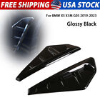 Glossy Black Side Wing Air Flow Fender Vent Cover For BMW X5 X5M G05 2019-2023 (For: 2022 BMW X5)