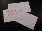 (3) MYSTERY  FAST FOOD VOUCHERS,   FREE SHIPPING