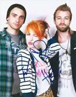 * PARAMORE GROUP SIGNED POSTER PHOTO 8X10 RP AUTOGRAPHED REPRINT HAYLEY WILLIAMS