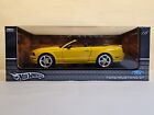 Hot Wheels 1/18 1:18 Ford Mustang GT Convertible Diecast **Very Rare Yellow**