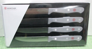 Brand New - $135 Wusthof Gourmet Grey Steak Knives Set of 4 - FAST FREE SHIP