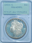 1880 S PCGS MS64DMPL Deep Mirror Prooflike Morgan Silver Dollar OGH Rattler