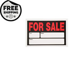 Sale Sign - Weather And Fade Resistant Plastic Auto For Sale Sign - 8″ x 12″