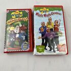 The Wiggles - Santa's Rockin! - Wiggly Wiggly Christmas - Lot Of 2 Christmas VHS