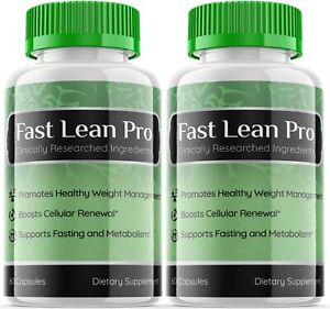 Fast Lean Pro Capsules - Fast Lean Pro Dietary Pills,  Supplement - 2 Pack