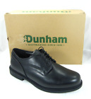 Dunham Mens Burlington Black Leather Waterproof Oxford Shoe Sz 10.5 6E EEEEEE