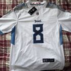 Marcus Mariota Tennessee Titans Jersey NIKE STITCHED SEWN Sz M New With Tags NFL