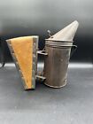 🔥 Vintage Dadant And Sons Hamilton IL Bee Hive Smoker Leather Bellow Working