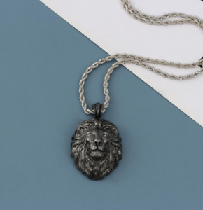 Inspiration Religious Christian Lion Pendant Medallion King Lion Necklace
