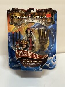 Disney Pirates of Caribbean Animation Deluxe Swashbuckler Jack With Cannon