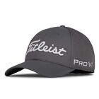 Titleist Golf Tour Sports Mesh Fitted Hat/Cap COLOR: Charcoal/White - SIZE: L/XL
