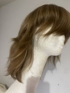 Irenes Wig 100” Human Hair European Sheitels Jew Blond Monofilament 14”-15 Blond
