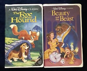 ~ 2~  🏰Disney *Black Diamond* The Classics ~ Disney VHS Lot of 2!❤️