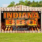 INDIANA BBQ Advertising Vinyl Banner Flag Sign Many Sizes Available USA
