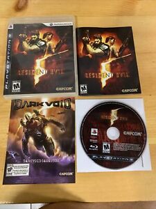 Resident Evil 5 (Sony PlayStation 3, 2009)- Compete With Inserts Mint CIB￼