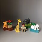 Lego Duplo 4962 Baby Zoo Complete Set Animals Lion Elephant Giraffe Polar Bear