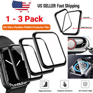 For Apple Watch 7 6 5 4 3 2 1 SE 38/40/41/42/44/45mm Full Screen Protector HD