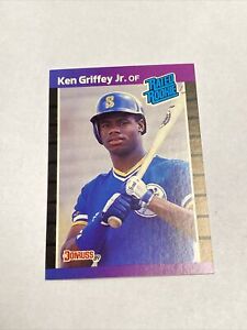 1989 Donruss #33 Ken Griffey Jr. RC Rookie Mariners Baseball Card 0303E