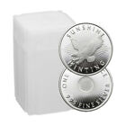 Roll of 20 - 1 Troy oz Sunshine Minting .999 Fine Silver Round Mint Mark SI