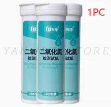 QTY:1  HJ-1012 Chlorine Dioxide Test Paper 0-1500mg/L